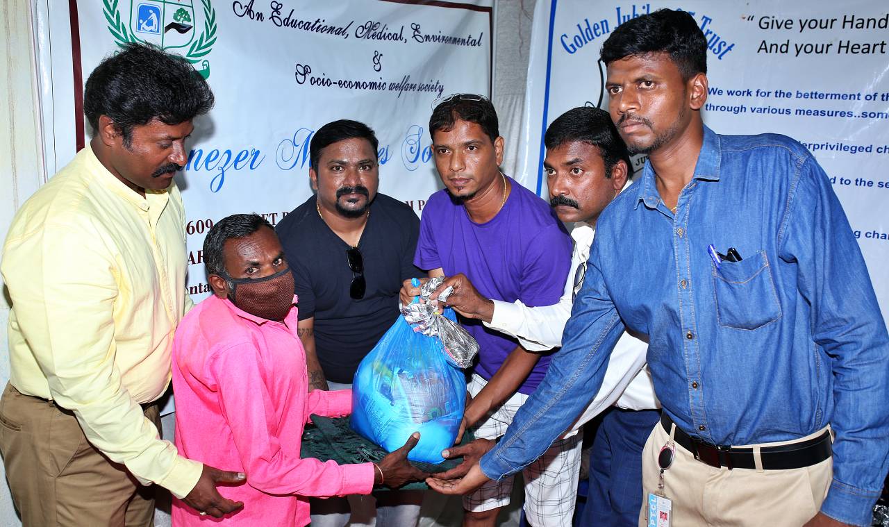 Assistance to Physically Disabled Persons in Marikuppam KGF